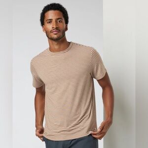 Vuori Short Sleeve Current Stripe Tee